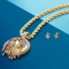 Thumbnail Image 2 of Cactus Stud Earrings in 10K Gold
