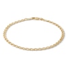 Made in Italy 3mm Diamond-Cut Mariner Chain Bracelet in 10K Hollow Gold - 7.5"