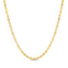 Thumbnail Image 1 of 040 Gauge Oval Valentino Chain Necklace in 10K Gold - 36"