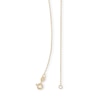 Thumbnail Image 2 of Made in Italy 3.5mm Cubic Zirconia Station Necklace in 10K Solid Gold