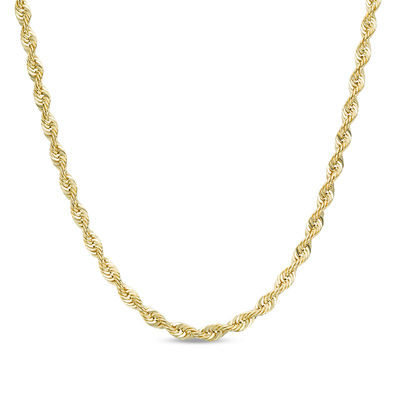 14K Hollow Gold Rope Chain