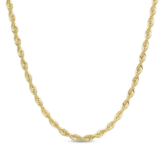14K Hollow Gold Rope Chain