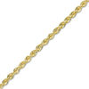 Thumbnail Image 0 of 020 Gauge Rope Chain Bracelet in 14K Hollow Gold - 8.5"