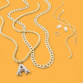 016 Gauge Hollow Rope Chain Bracelet in 14K Gold - 7.5"