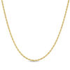 Thumbnail Image 1 of 016 Gauge Hollow Rope Chain Necklace in 14K Gold - 24"
