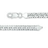 Thumbnail Image 2 of 120 Gauge Cuban Curb Chain Necklace in Sterling Silver - 24"