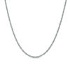 030 Gauge Sparkle Bead Chain Choker Necklace in Sterling Silver - 16"
