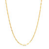 Thumbnail Image 1 of 040 Gauge Diamond-Cut Valentino Chain Necklace in 10K Gold - 18"