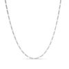 Thumbnail Image 1 of 040 Gauge Figaro Chain Necklace in Sterling Silver - 18"