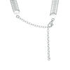 Thumbnail Image 2 of Bar Choker Necklace in Sterling Silver - 16"