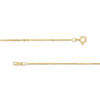 Thumbnail Image 2 of 028 Gauge Curb Chain Necklace in 10K Gold - 18"