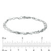 Thumbnail Image 2 of 035 Gauge Multi-Strand Hammered Bracelet in Sterling Silver - 7.5"