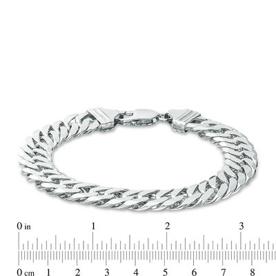 Sterling Silver 220 Gauge Cuban Curb Chain Bracelet - 9"