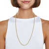 Thumbnail Image 3 of 10K Hollow Gold Rope Chain - 26"