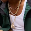 Thumbnail Image 4 of 10K Hollow Gold Rope Chain - 26"