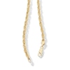 Thumbnail Image 4 of 10K Hollow Gold Rope Chain - 26"
