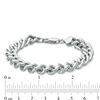 Thumbnail Image 2 of 250 Gauge Chunky Curb Chain Bracelet in Sterling Silver - 7.5"