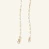 Thumbnail Image 2 of Made in Italy Cross "Y" Necklace in 10K Gold - 22"