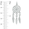 Thumbnail Image 2 of Polished Dream Catcher Necklace Charm in Sterling Silver