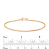 Thumbnail Image 1 of Yellow Cubic Zirconia Tennis Bracelet in 10K Gold - 7.5"