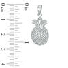 Thumbnail Image 2 of Cubic Zirconia Pineapple Necklace Charm in Sterling Silver