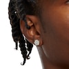 Thumbnail Image 3 of 1/6 CT. T.W. Composite Diamond Circle Stud Earrings in 10K Gold