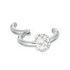 Thumbnail Image 2 of 016 Gauge Crystal Ball Captive Bead Ring in Stainless Steel - 3/8"