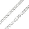 Thumbnail Image 1 of 100 Gauge Figaro Chain Necklace in Sterling Silver - 22"