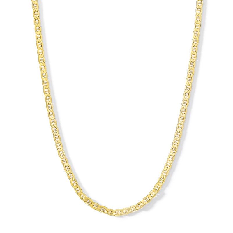 Main Image 1 of 10K Gold Bonded Mariner Chain - 22"