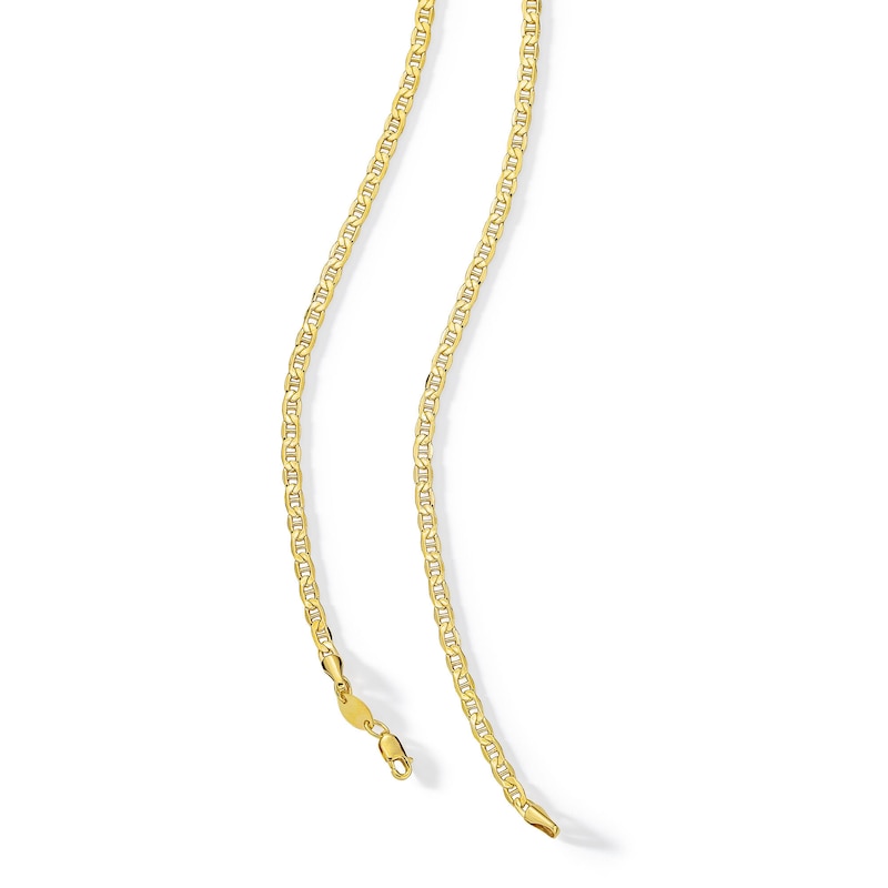 Main Image 3 of 10K Gold Bonded Mariner Chain - 22"