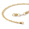 Thumbnail Image 2 of 080 Gauge Semi-Solid Mariner Chain Bracelet in 14K Gold Bonded Sterling Silver - 7.5&quot;