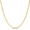 040 Gauge Dorica Chain Necklace in 10K Gold Bonded Sterling Silver - 20"