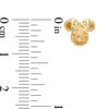 Thumbnail Image 2 of Child's Yellow Cubic Zirconia ©Disney Minnie Mouse Stud Earrings in 10K Gold