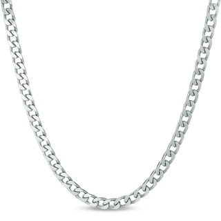 Gauge Curb Chain Necklace in Sterling Silver