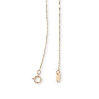 10K Gold Diamond Accent Cross Pendant