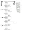 Thumbnail Image 2 of 4.5mm Trillion-Cut Cubic Zirconia Zig-Zag Pattern Huggie Hoop Earrings in Sterling Silver