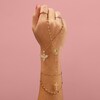 Thumbnail Image 2 of 030 Gauge Diamond-Cut Rosary Bead Necklace in 10K Gold - 26"