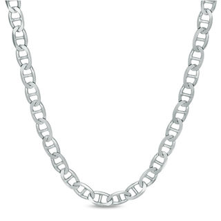 Gauge Mariner Chain Necklace in Sterling Silver