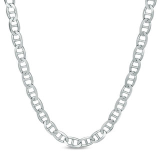 150 Gauge Mariner Chain Necklace in Sterling Silver - 24"