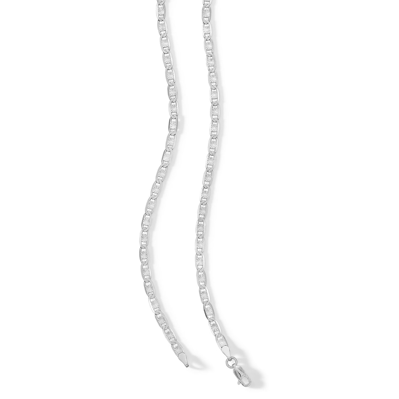 Main Image 3 of Made in Italy 080 Gauge Valentino Necklace in Solid Sterling Silver - 20"