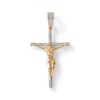 Thumbnail Image 0 of 1/3 CT. T.W. Diamond Crucifix Necklace Charm in 10K Gold