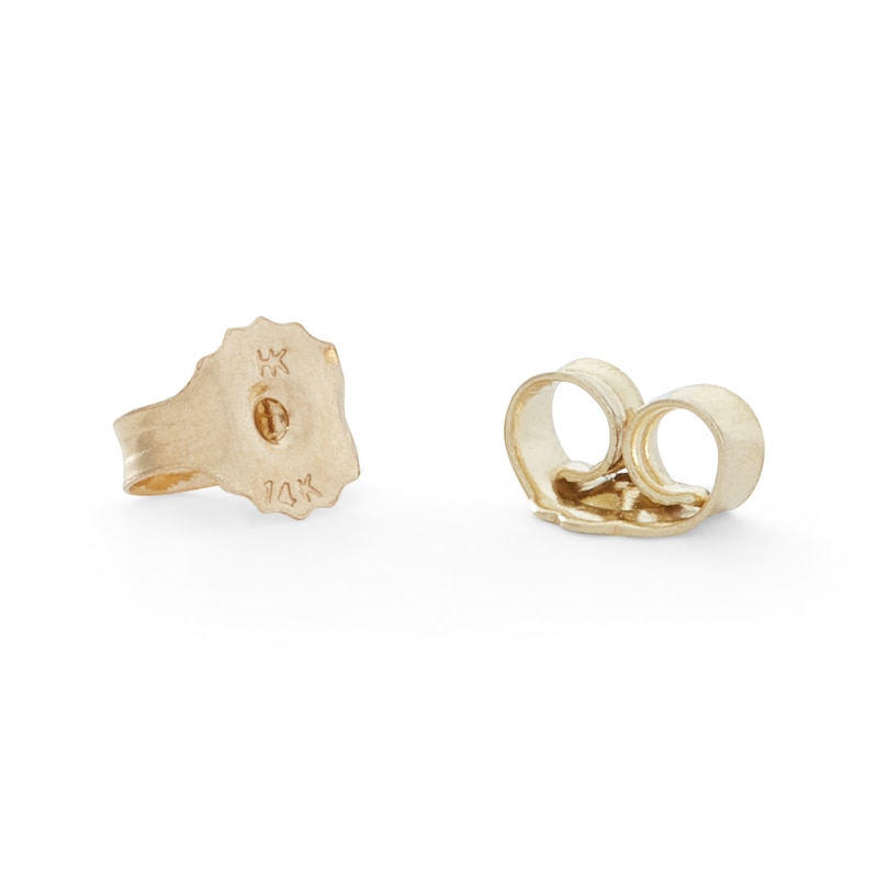 Main Image 2 of 10K Gold 1/2 CT. T.W. Diamond Double Frame Studs