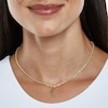 Thumbnail Image 3 of Crescent Moon Necklace Charm in 10K Solid Gold