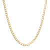 Thumbnail Image 1 of Made in Italy 080 Gauge Hollow Curb Chain Necklace in 14K Gold - 24"