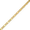 Thumbnail Image 0 of Mirror Star and Double Circle Link Anklet in 10K Gold - 10"
