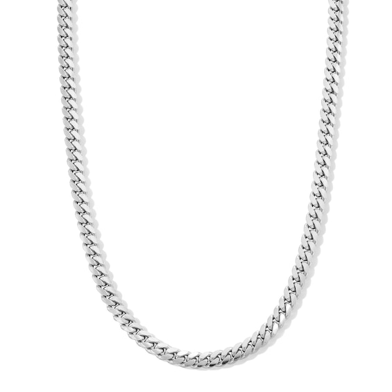 Sterling Silver Cuban Curb Chain Made in Italy