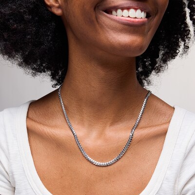 Sterling Silver Cuban Curb Chain Made in Italy
