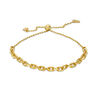 Thumbnail Image 1 of Oval Link Chain Bolo Bracelet in 10K Gold - 9&quot;