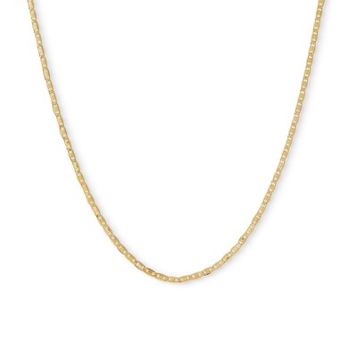 10K Hollow Gold Valentino Chain - 20"