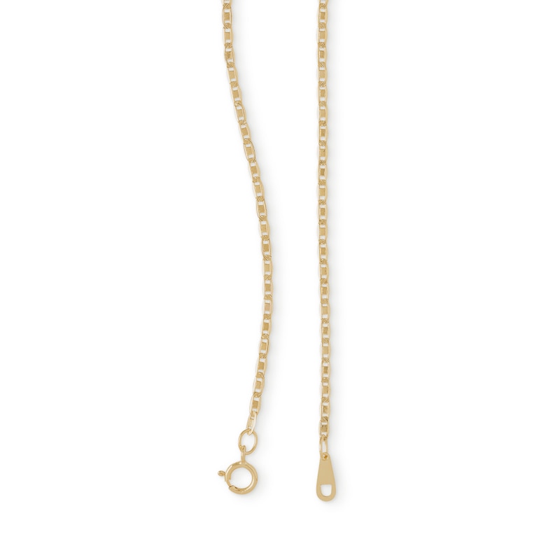 10K Hollow Gold Valentino Chain - 20"